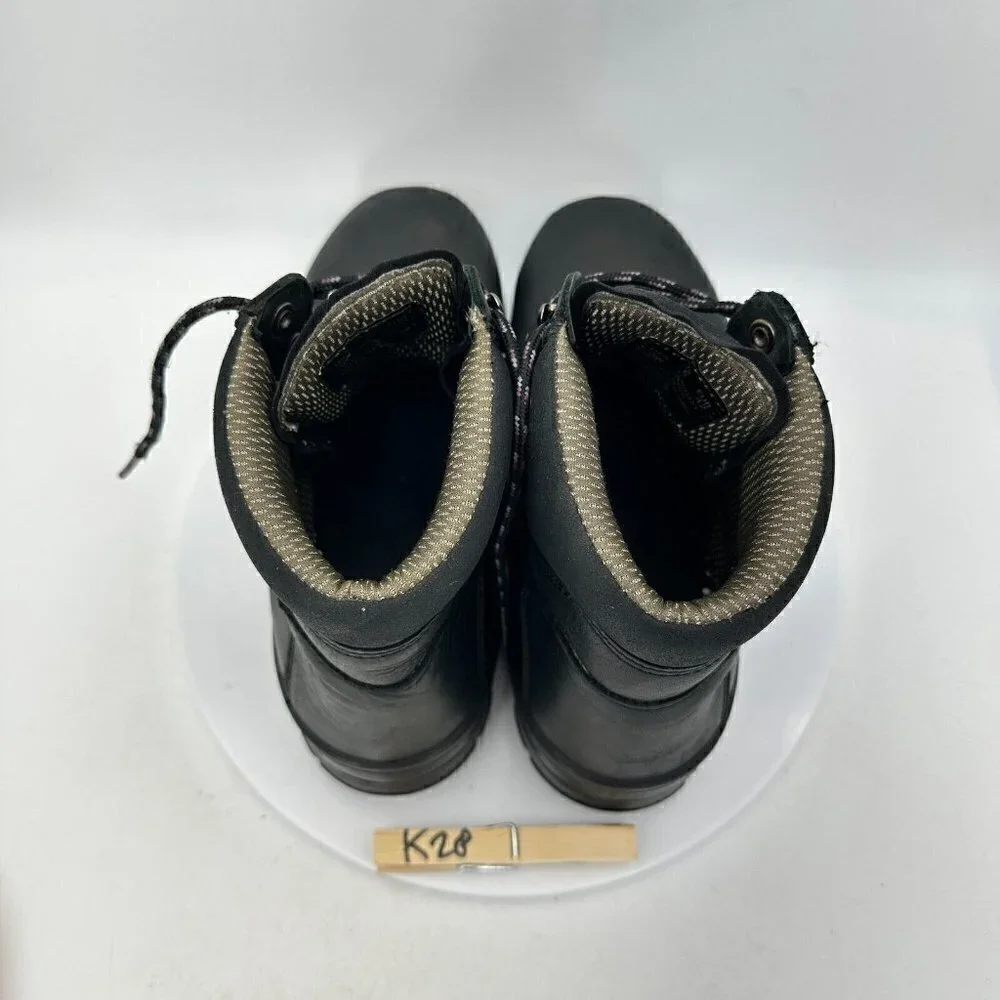 Wolverine Durashocks Men Size 9W Direct Attach Work Boot W03123 Black Leather